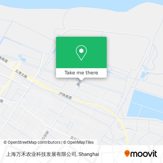 上海万禾农业科技发展有限公司 map