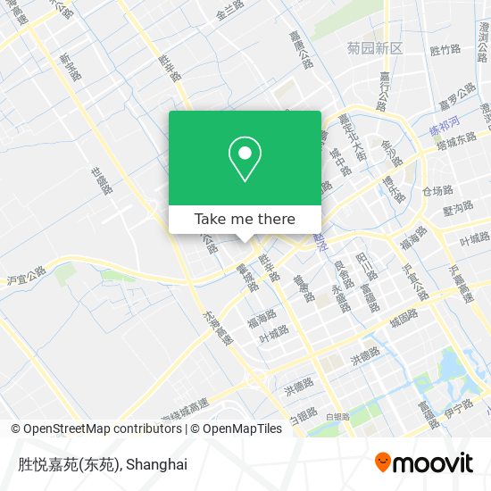 胜悦嘉苑(东苑) map