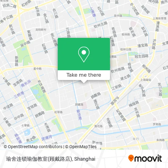 瑜舍连锁瑜伽教室(顾戴路店) map