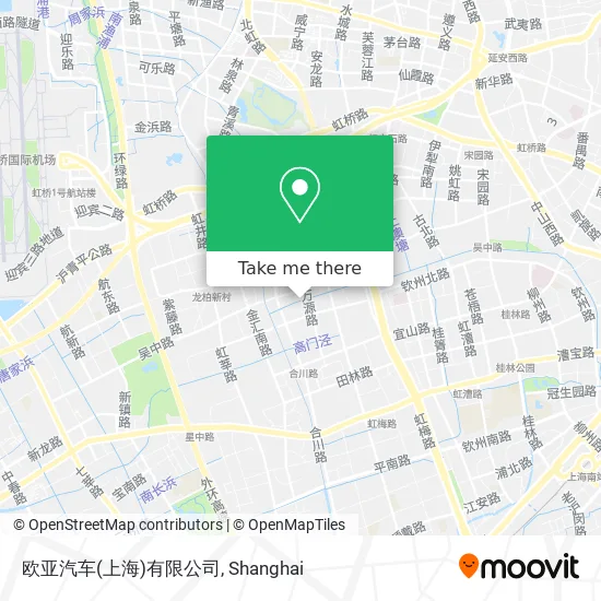 欧亚汽车(上海)有限公司 map