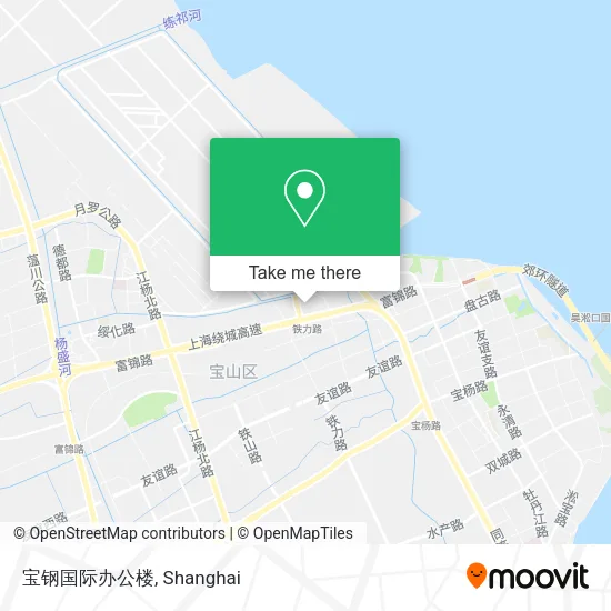 宝钢国际办公楼 map