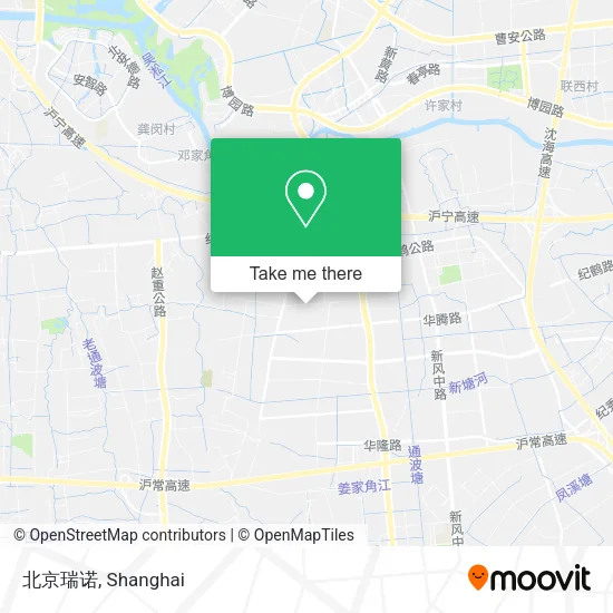 北京瑞诺 map