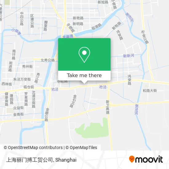 上海丽门搏工贸公司 map