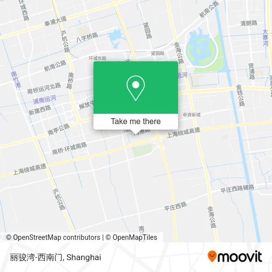丽骏湾-西南门 map