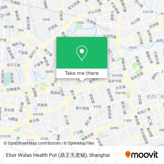 Elixir Wulao Health Pot (鼎王无老锅) map