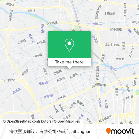 上海欧熙服饰设计有限公司-东南门 map