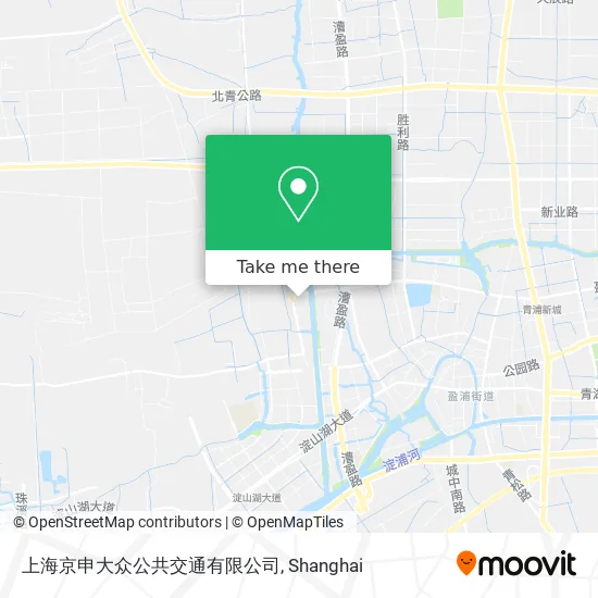 上海京申大众公共交通有限公司 map