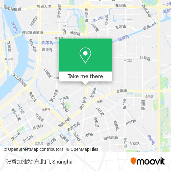 张桥加油站-东北门 map