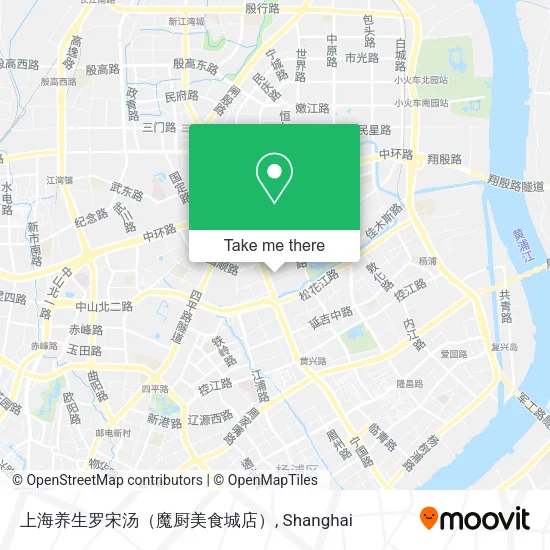 上海养生罗宋汤（魔厨美食城店） map