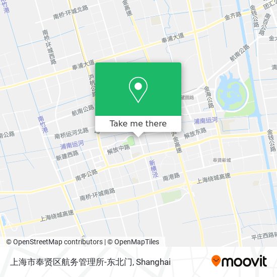 上海市奉贤区航务管理所-东北门 map