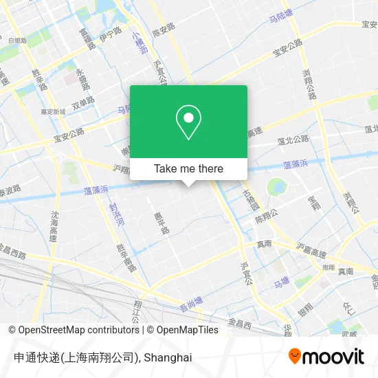 申通快递(上海南翔公司) map
