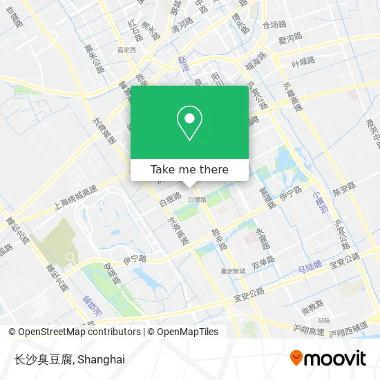 长沙臭豆腐 map