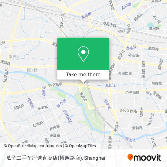瓜子二手车严选直卖店(博园路店) map