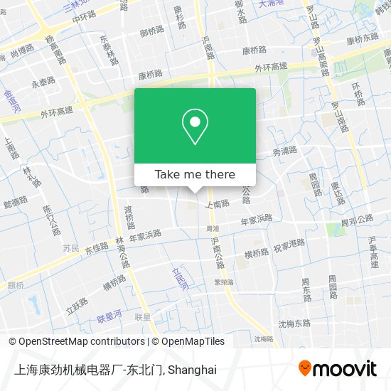 上海康劲机械电器厂-东北门 map