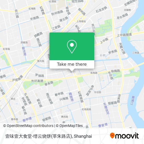 壹味壹大食堂-缙云烧饼(莘朱路店) map