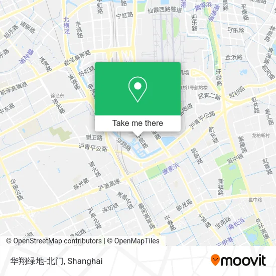 华翔绿地-北门 map