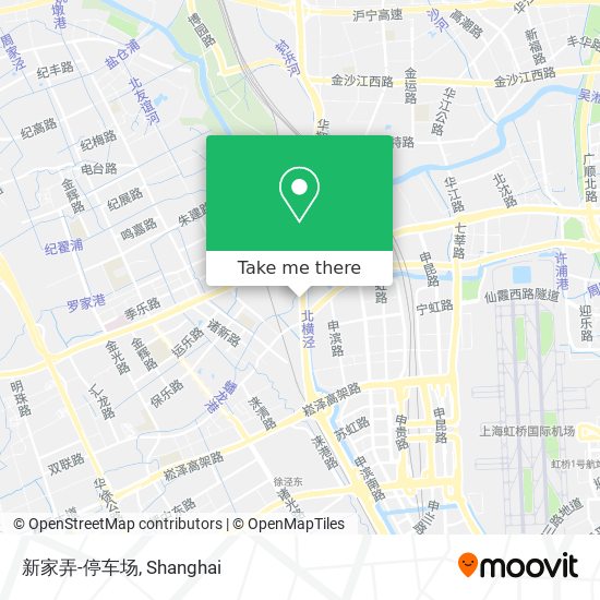 新家弄-停车场 map