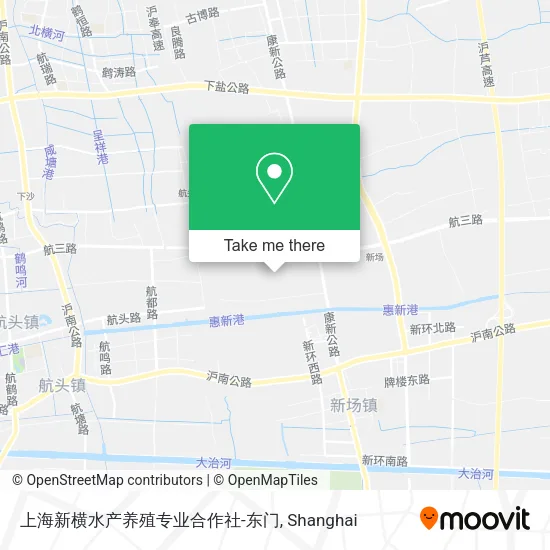上海新横水产养殖专业合作社-东门 map