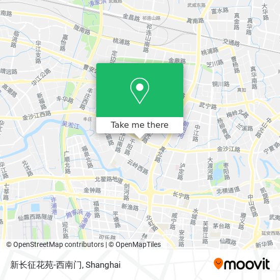 新长征花苑-西南门 map