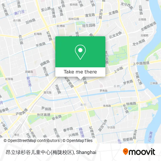 昂立绿杉谷儿童中心(梅陇校区) map
