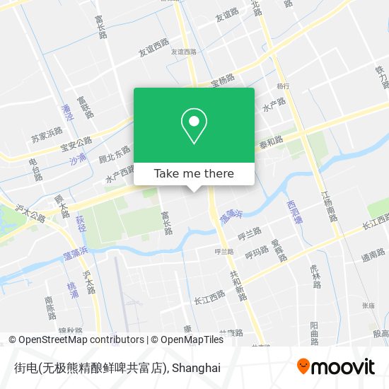 街电(无极熊精酿鲜啤共富店) map