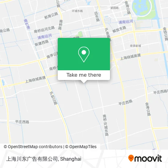 上海川东广告有限公司 map