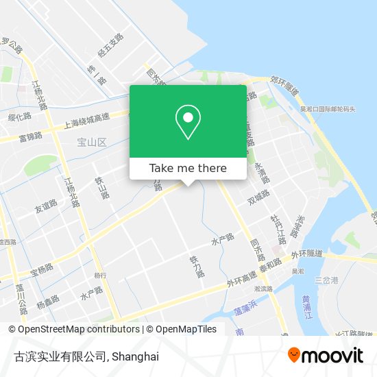 古滨实业有限公司 map