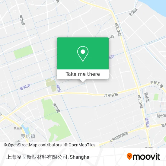 上海泽固新型材料有限公司 map