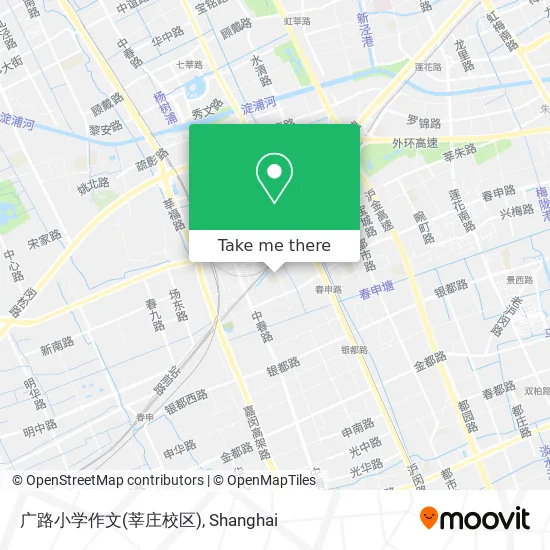 广路小学作文(莘庄校区) map