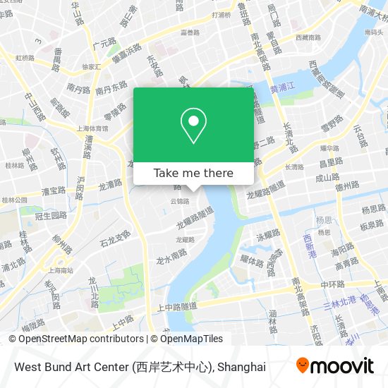 West Bund Art Center (西岸艺术中心) map