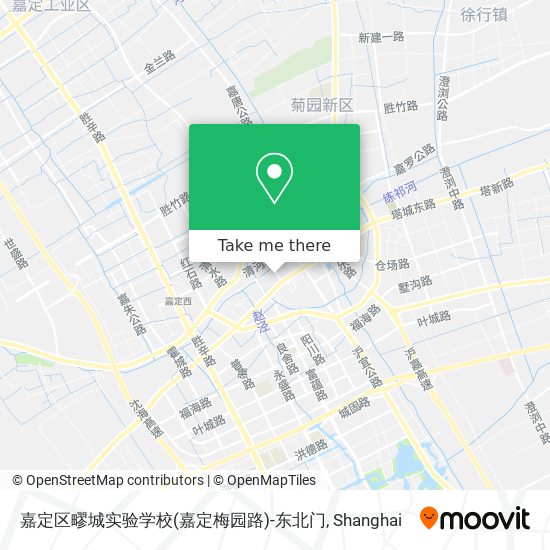 嘉定区疁城实验学校(嘉定梅园路)-东北门 map