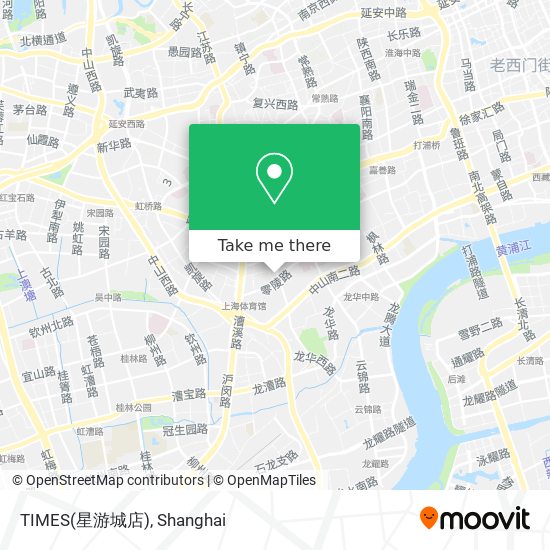 TIMES(星游城店) map