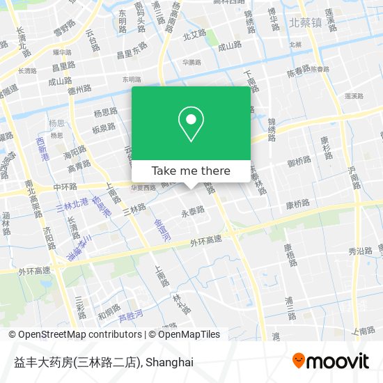 益丰大药房(三林路二店) map