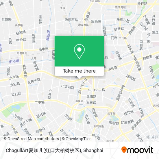 ChagullArt夏加儿(虹口大柏树校区) map