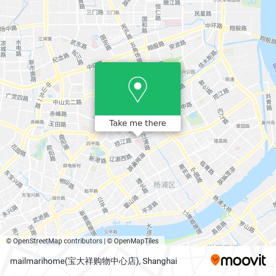 mailmarihome(宝大祥购物中心店) map