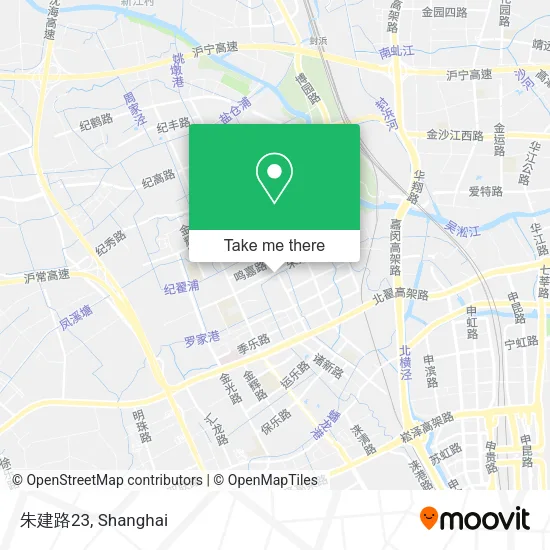 朱建路23 map