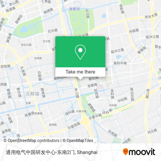 通用电气中国研发中心-东南2门 map