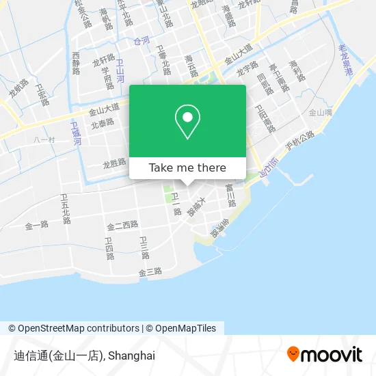 迪信通(金山一店) map