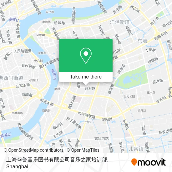 上海盛誉音乐图书有限公司音乐之家培训部 map
