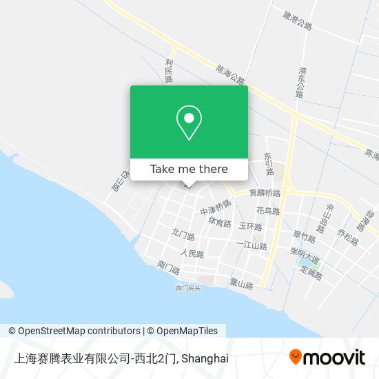 上海赛腾表业有限公司-西北2门 map