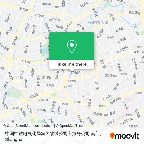 中国中铁电气化局集团铁城公司上海分公司-南门 map