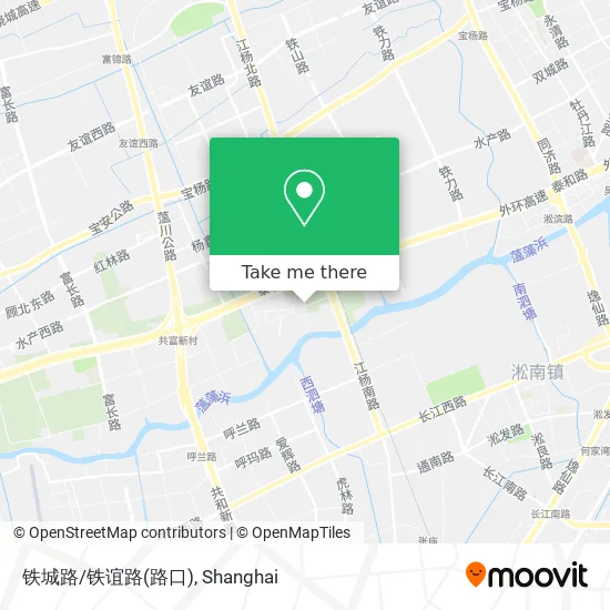 铁城路/铁谊路(路口) map