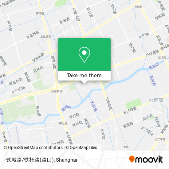 铁城路/铁杨路(路口) map