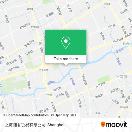 上海随君贸易有限公司 map