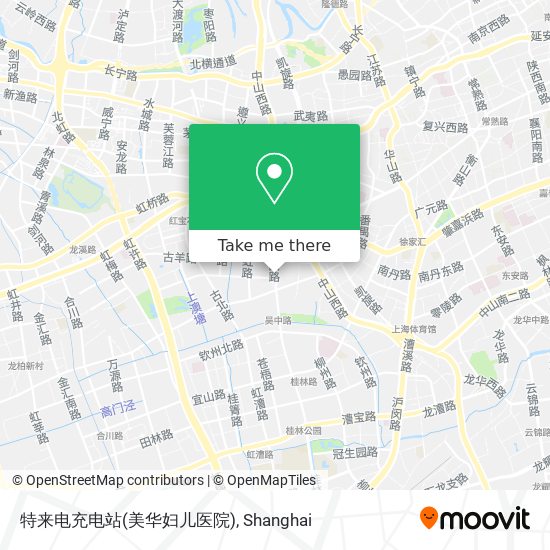 特来电充电站(美华妇儿医院) map