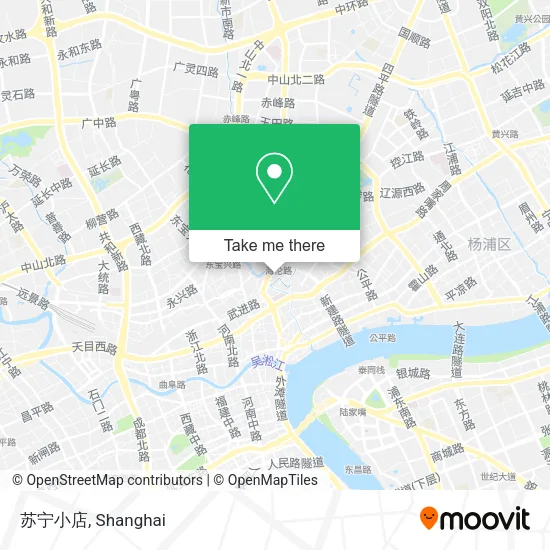 苏宁小店 map