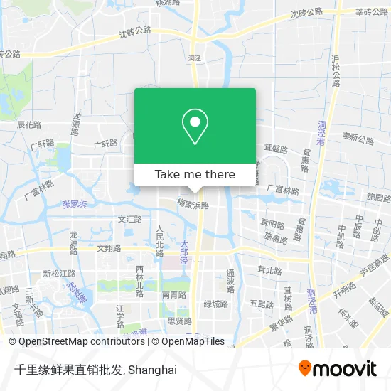 千里缘鲜果直销批发 map