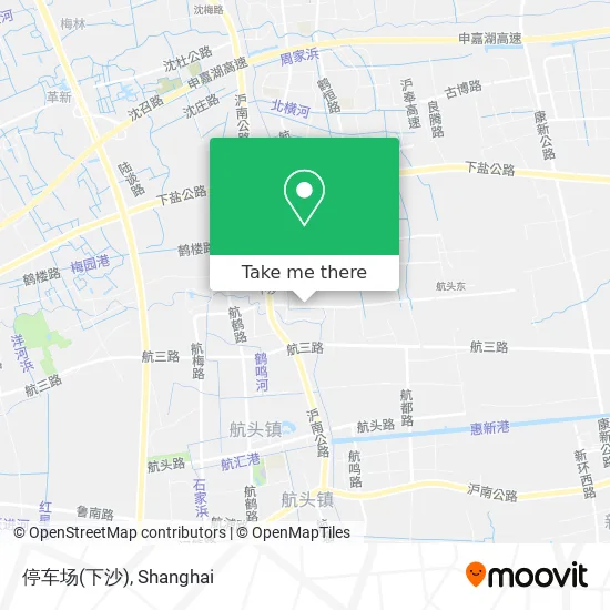 停车场(下沙) map