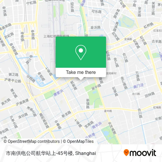 市南供电公司航华站上-45号楼 map