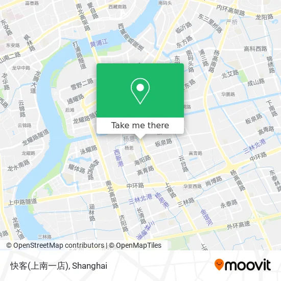快客(上南一店) map
